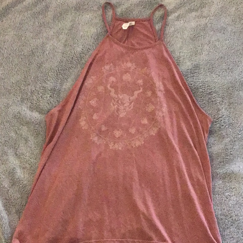PINK RACER BACK TANK TOP